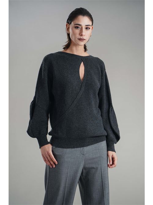 Maglia in misto lana Simona Corsellini | A25CPMGG04S1GRAFFITE
